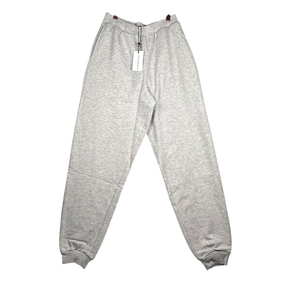 WeWoreWhat Womens Slim Leg Fleece Joggers Sz M Pockets Cozy Athleisure Pants NWT - Picture 2 of 6